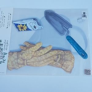 Tatouage Carolyn Yovan garden, wall decor decal